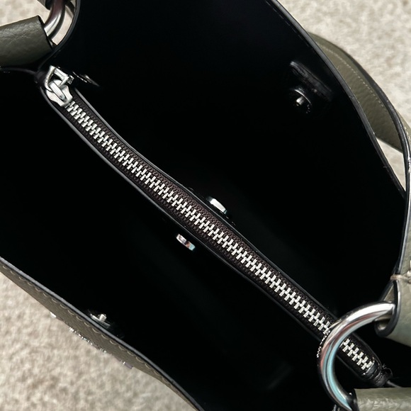 COACH Mollie Town Olive Bucket Bag - Picture 7 of 13